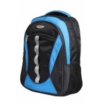 Aqsa ALB60 Stylish Laptop Bag (Black and Blue)